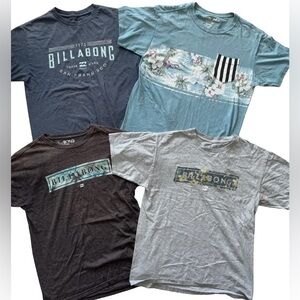 ‼️‼️SOLD‼️‼️ Billabong Men’s Casual T-Shirt Collection - Blue, Gray